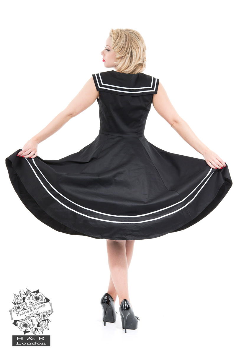 Black Sailor Dress